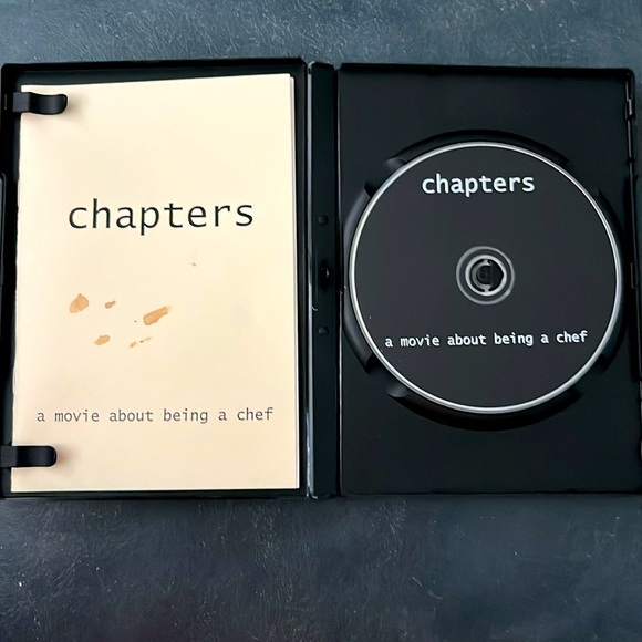 Chapters by Chef James Bain A Movie About Being A Chef DVD & Recipe Booklet HTF - Picture 4 of 14